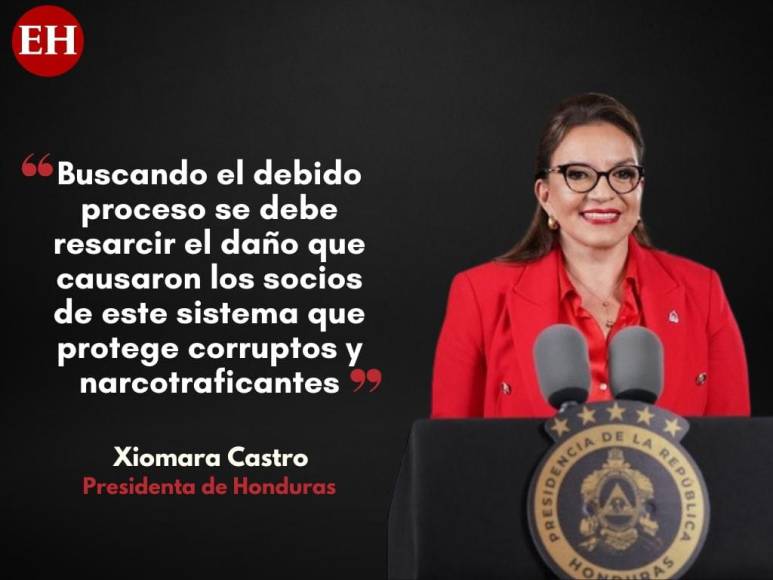 Las mejores frases del Informe de Primeros 100 Días de Gobierno de Xiomara Castro