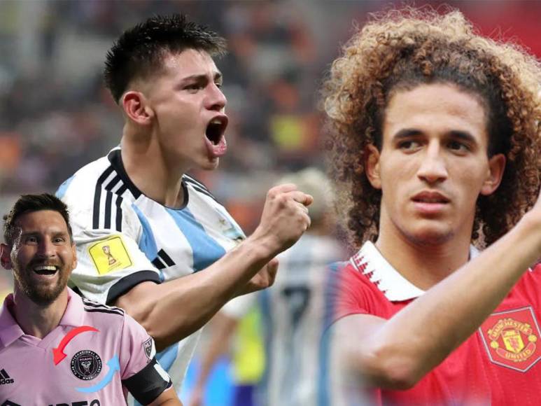 ‘El Diablito’ Echeverri en el River, Araujo con más ofertas y Mejbri en el Sevilla