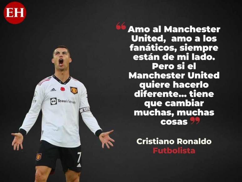 Malestar total: Las polémicas frases de Cristiano Ronaldo contra directivos del Manchester United