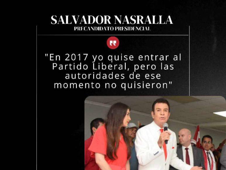 Salvador Nasralla: “El Partido Liberal será mi casa”