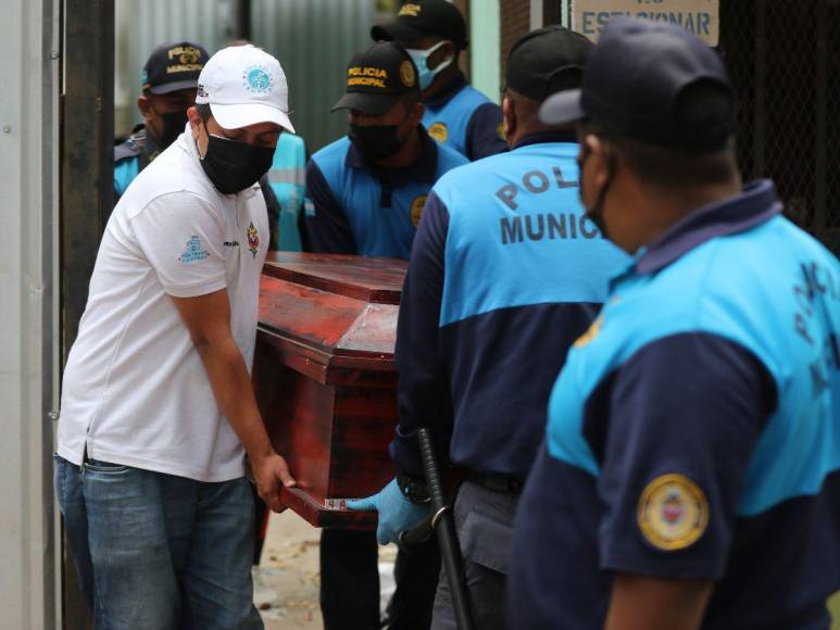 Tras dos días, entregan cuerpos de víctimas de incendio en Ciudad Lempira