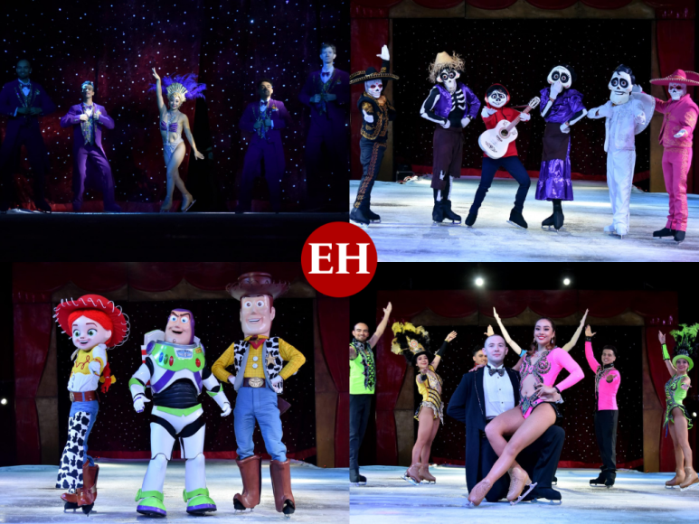 “Fantasía sobre hielo”, el show de patinaje que encanta a los capitalinos