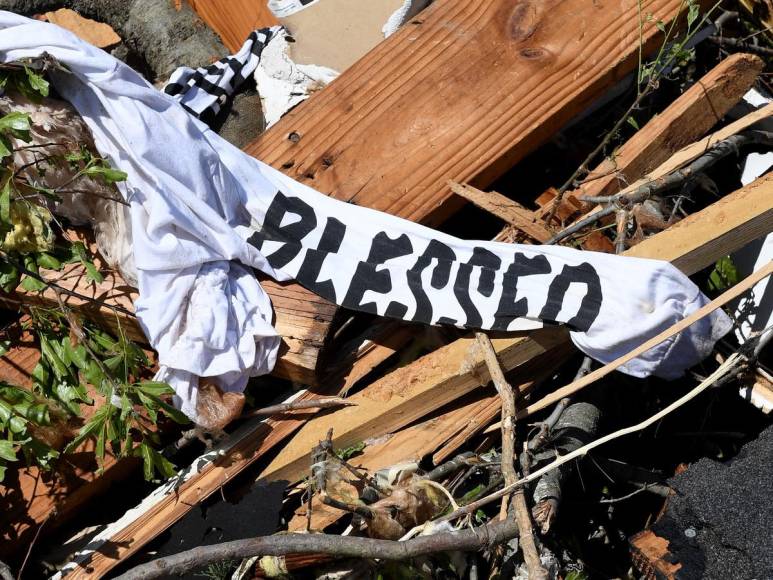 Impactantes fotos que muestran la destrucción causada por tornados en Misisipi