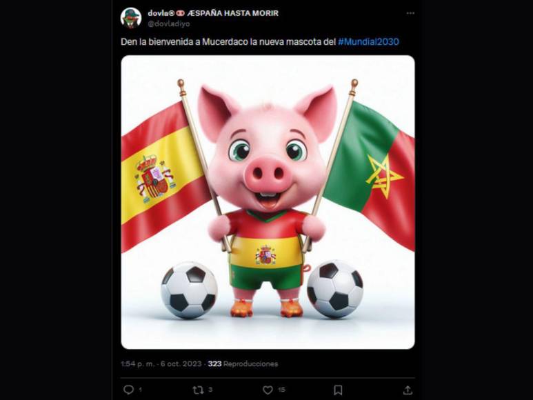 Memes del Mundial 2030, mira las mascotas que rondan en las redes sociales de X