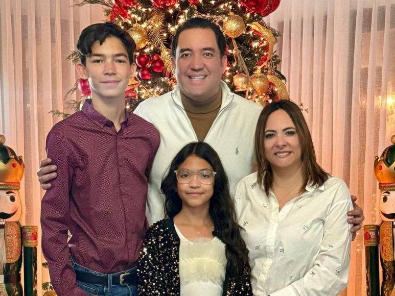 En familia y amor: así celebraron la Navidad estos reconocidos hondureños