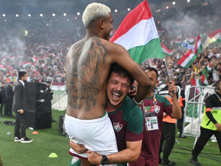 Así celebró Fluminense su primera Copa Libertadores tras derrotar al Boca