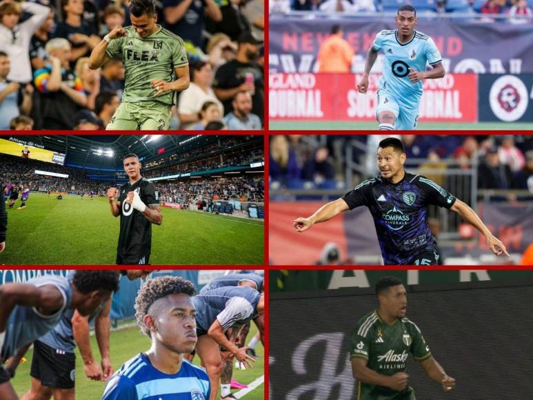 Estos son los legionarios hondureños que juegan en la MLS