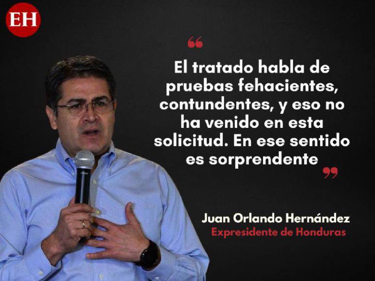 Las frases de JOH por su extradición: ‘Que nadie viva lo que mi familia y yo estamos viviendo‘