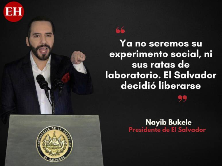 Las advertencias de Nayib Bukele a los pandilleros en El Salvador