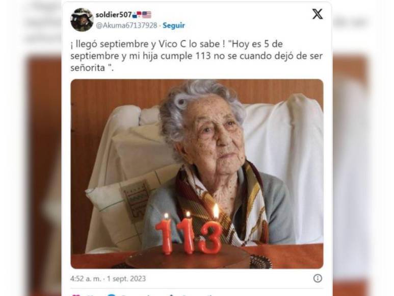 Si hoy es 5 de septiembre, ¿cuántos años cumple la hija de Vico C?: Los memes que dejó este día