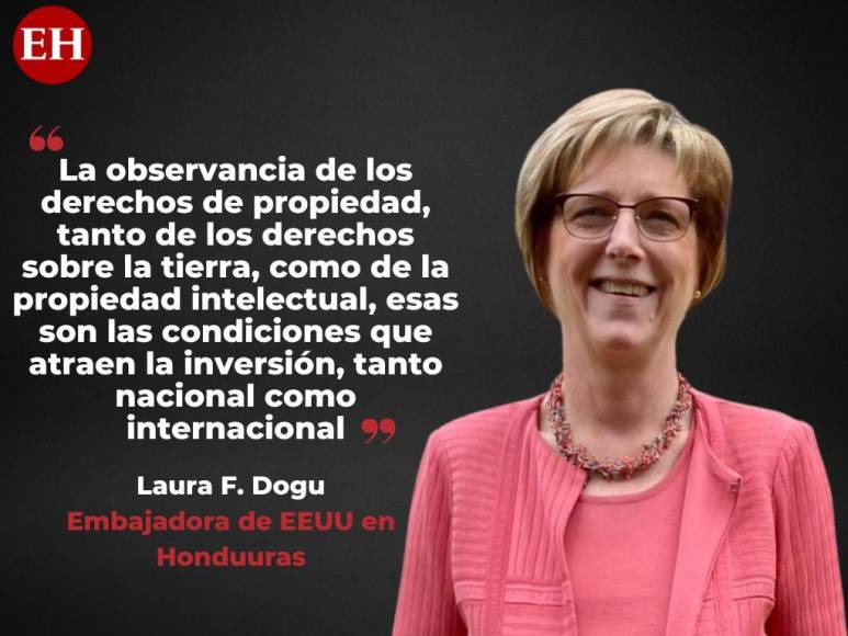 Las frases de la embajadora Laura Dogu sobre Honduras y la preocupación de EEUU