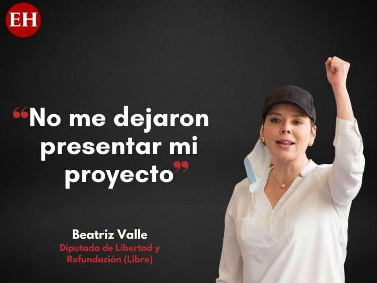 Las polémicas frases de Beatriz Valle en su regreso al Congreso Nacional