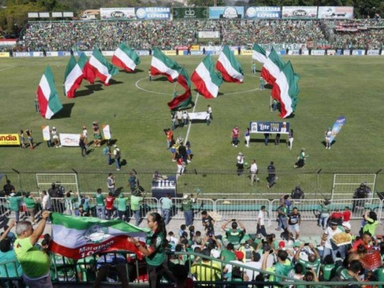 Marathón sorprende con reparación de cancha del estadio Yankel Rosenthal