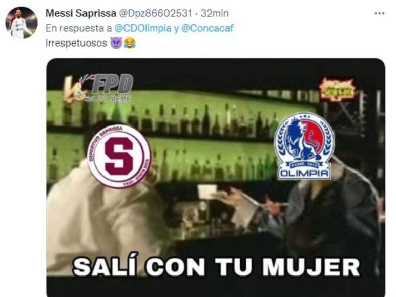 Memes destrozan al Alajuelense, a Coito y hasta al Motagua tras triunfo de Olimpia