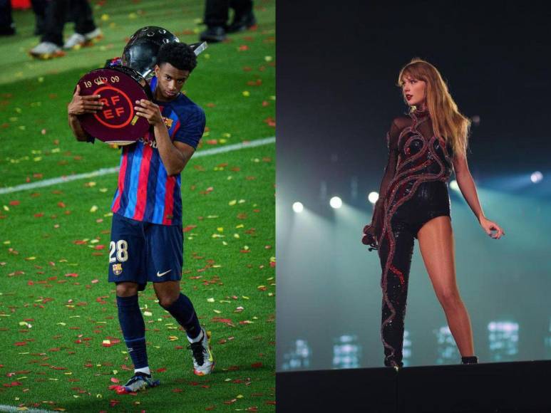 ¡De no creer! Jugador del Barcelona perdería el Golden Boy por “culpa” de Taylor Swift y Bellingham sería el gran beneficiado