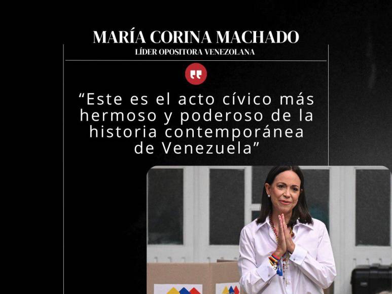 “Estamos haciendo historia”: Frases de María Corina Machado tras elecciones