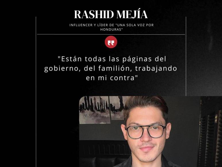 “Hay paramilitares venezolanos, cubanos y nicaragüenses en Honduras”: Frases de Rashid Mejía tras agresiones