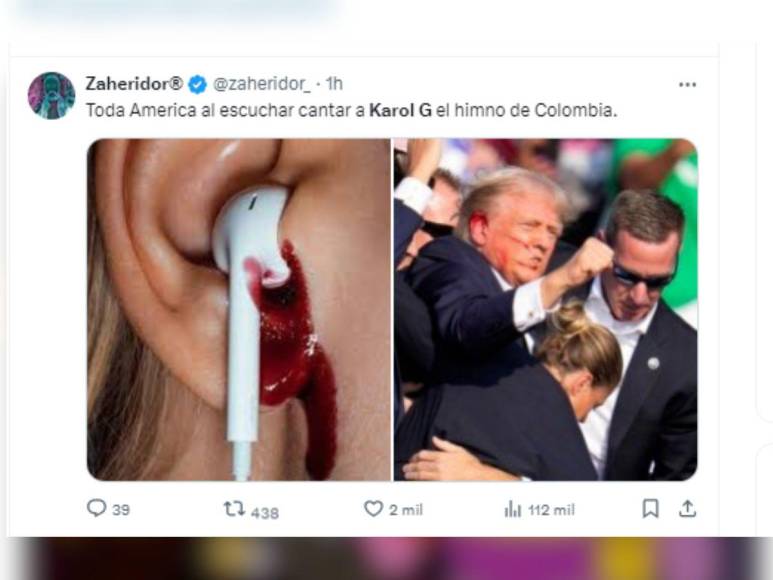 Los memes que dejó la actuación de Karol G en la final de la Copa América 2024