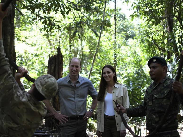 Baile, fiesta y selva maya: Así fue la visita de William y Kate a Belice pese a protestas en su contra