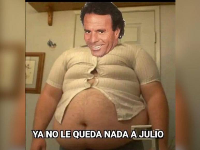 Los memes más graciosos de Julio Iglesias por la llegada del séptimo mes de 2023