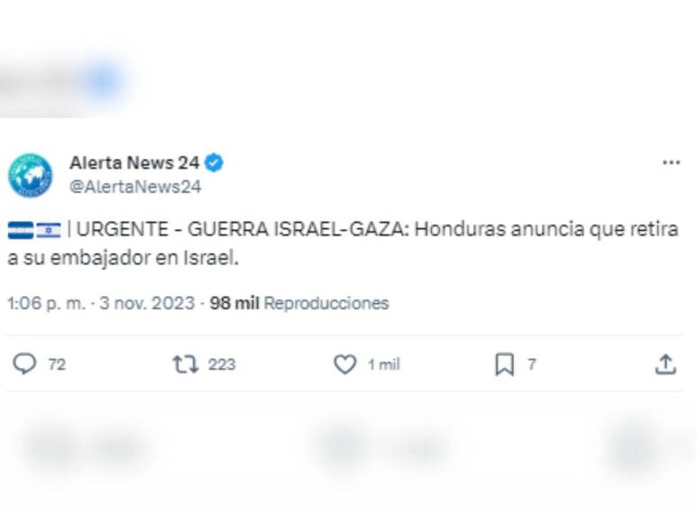 Así informó el mundo el llamado de Cancillería a embajador en Israel