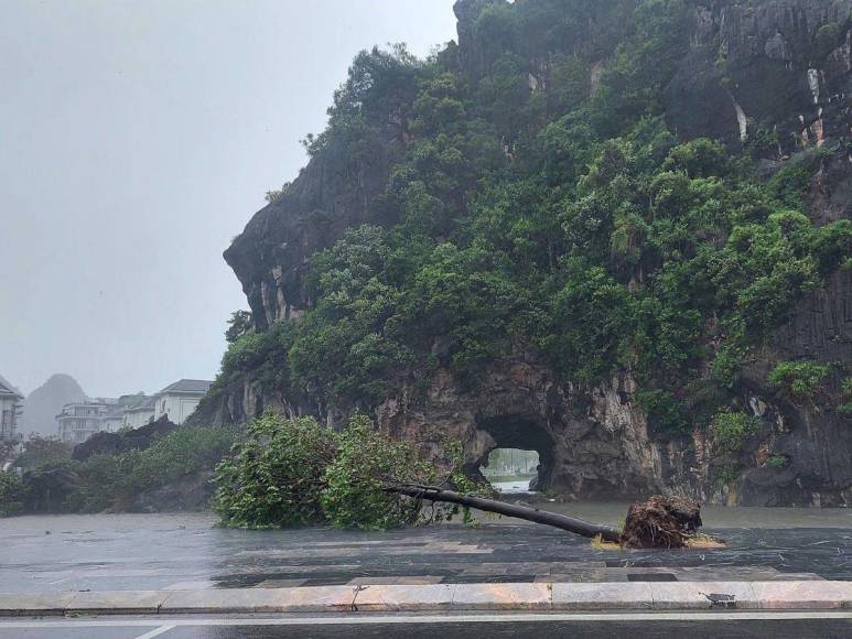 Tifón Yagi deja dos muertos y casi un centenar de heridos en el sur de China