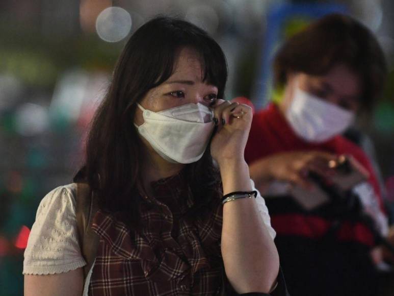 Fotos: lágrimas y luto en Japón tras el asesinato del primer ministro Shinzo Abe