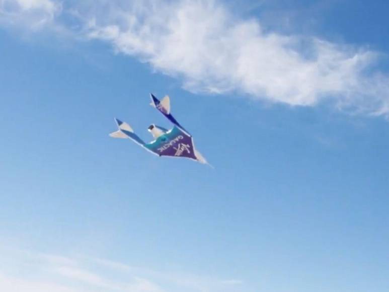 Así fue el primer vuelo espacial con tres turistas en el Virgin Galactic