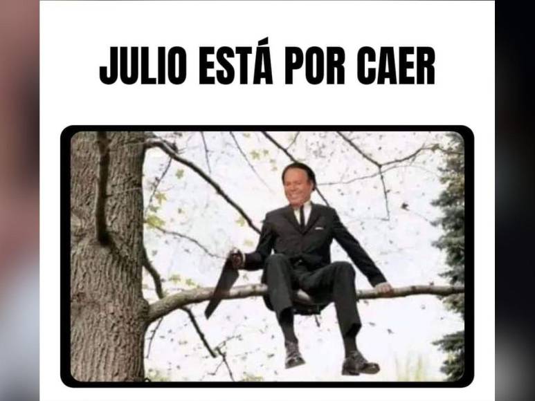 Julio Iglesias vuelve a ser tendencia con los memes de julio 2024