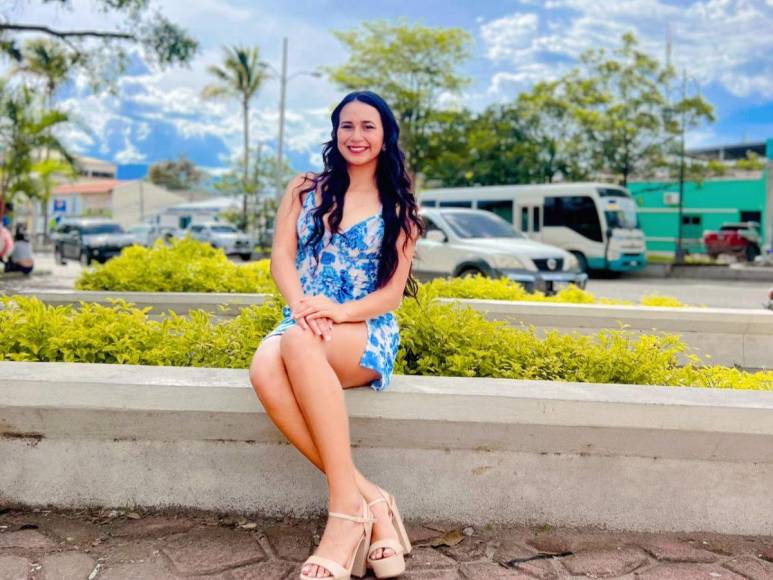 Lisbeth García, estudiante de Medicina que aspira a ser Miss Honduras 2024