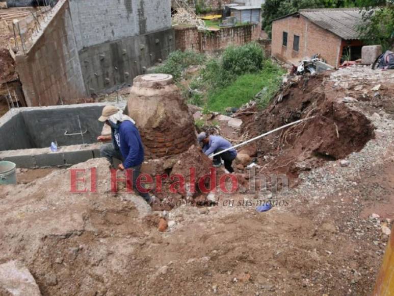 Derrumbes, damnificados y una represa llena dejaron las últimas lluvias (Fotos)