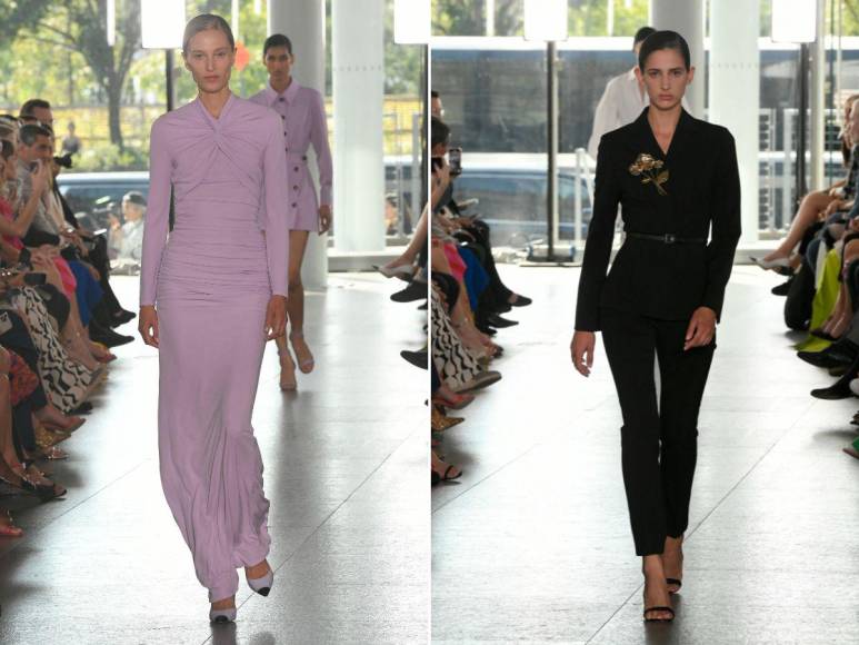 Carolina Herrera en New York Fashion Week: una oda al esplendor de los 90