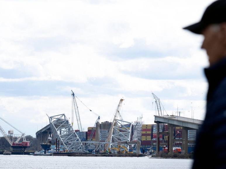 La dura pérdida personal que recordó Biden desde el puente colapsado de Baltimore