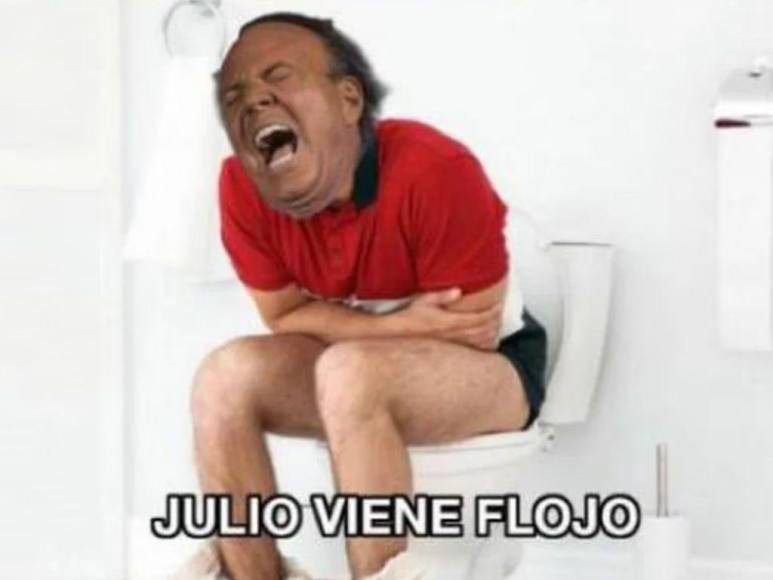 Los memes más graciosos de Julio Iglesias por la llegada del séptimo mes de 2023