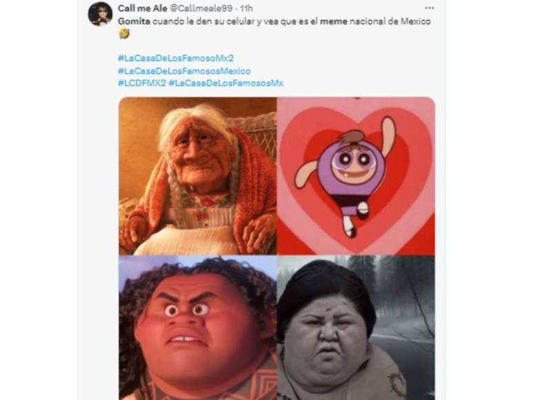 Los memes que dejó la salida de Gomita de La Casa de los Famosos México