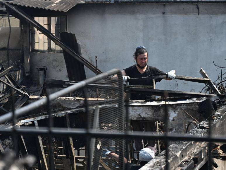 Terribles imágenes de incendios forestales en Chile; hay al menos 19 muertos