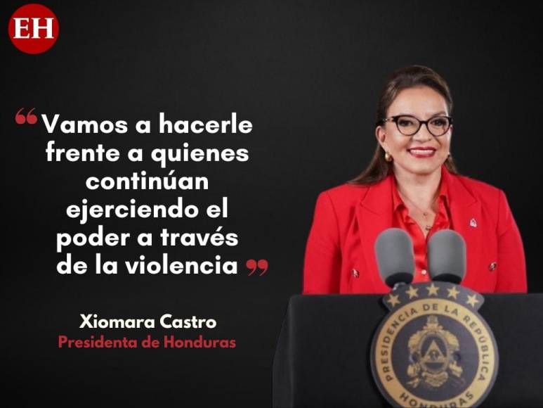 Las mejores frases del Informe de Primeros 100 Días de Gobierno de Xiomara Castro