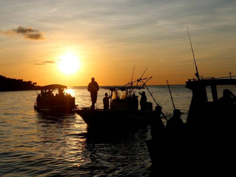 Torneo Internacional de Pesca cautivó a Roatán con reñida competencia