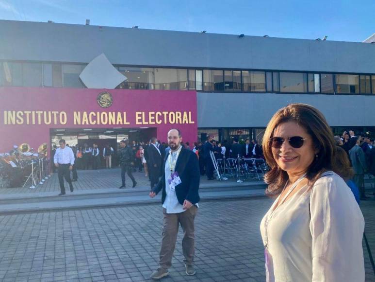 Políticos y funcionarios hondureños presentes en las elecciones de México