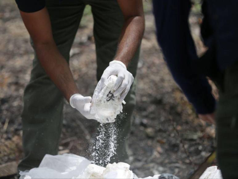 Incineran 48 kilos de cocaína decomisados en 2021; iban marcados como “Tecate”