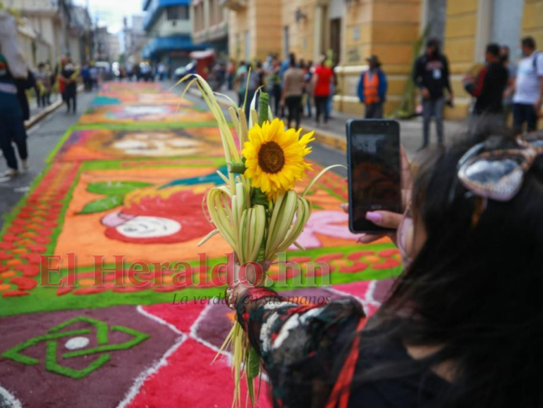 Los rostros de amor, fe y devoción que marcaron el inicio de Semana Santa en Tegucigalpa