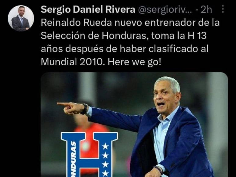 Lo que dice la prensa sobre la llegada de Reinaldo Rueda a la Selección Nacional de Honduras