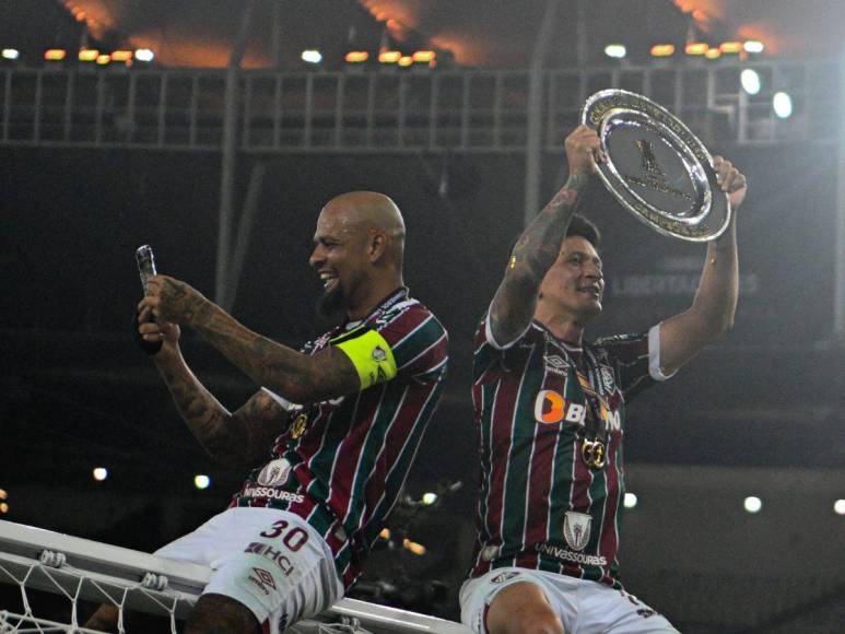 Así celebró Fluminense su primera Copa Libertadores tras derrotar al Boca