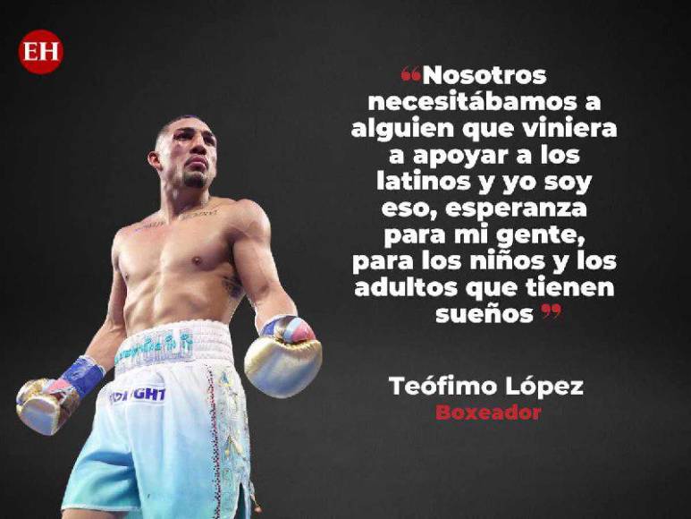 “Para mí todo es Dios”: Las frases de Teófimo López, nuevo campeón de peso superligero