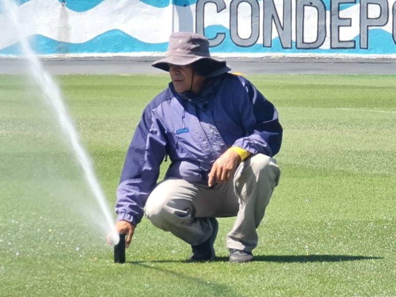 Olimpia-Motagua: preparativos del estadio y la Policía Nacional