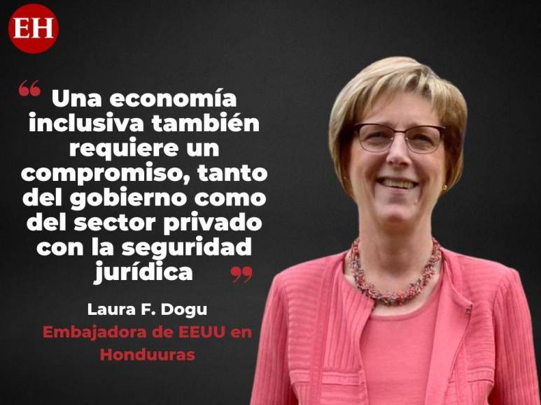 Las frases de la embajadora Laura Dogu sobre Honduras y la preocupación de EEUU