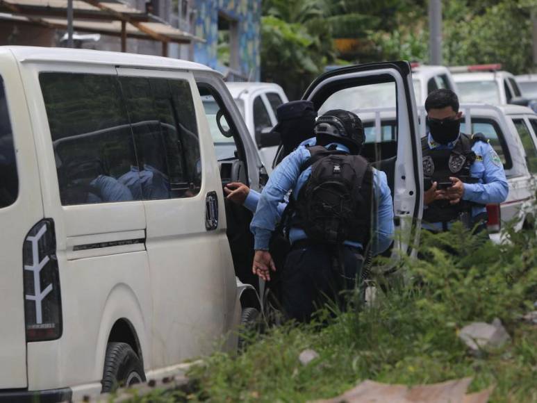 Ciudad España en alerta tras enfrentamiento armado entre pandilleros y la policía (FOTOS)