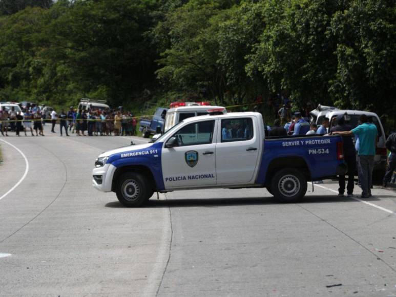 Lo que se sabe del accidente que causó la muerte al conductor de un microbús en Sabanagrande