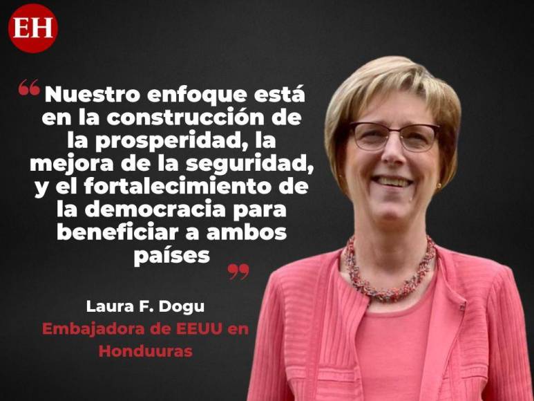 Las frases de la embajadora Laura Dogu sobre Honduras y la preocupación de EEUU