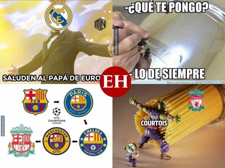 ¡No olvidan al Barcelona! Divertidos memes acompañan el título del Real Madrid en la Champions